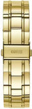 Guess Bedazzle Diamonds Gold Dial Gold Steel Strap Watch For Women - W1097L2 Buy Now By Guess