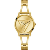 Guess Lola Quartz Gold Dial Gold Steel Strap Watch For Women - W1145L3 Buy Now By Guess