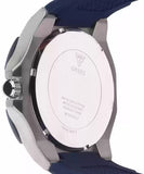 Guess Genesis Multi Function Analog Blue Dial Blue Rubber Strap Watch For Men - W1254G1 Buy Now By Guess