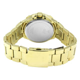 Guess Vista Diamonds Gold Dial Gold Steel Strap Watch for Women - W13573L1 Buy Now By Guess