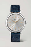 IWC Portofino Automatic Silver Dial Blue Leather Strap Watch for Women - IW357411 Buy Now By IWC