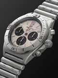 Breitling Chronomat B01 42mm Silver Dial Silver Steel Strap Watch for Men - AB0134101G1A1 Buy Now By Breitling