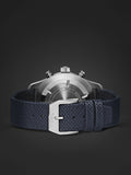IWC Pilot's Automatic Chronograph 43mm Blue Dial Blue Calfskin Strap Watch for Men - IW377729 Buy Now By IWC