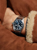 IWC Pilot's Mark XVIII Le Petit Prince Blue Dial Brown Leather Strap Watch for Men - IW327004 Buy Now By IWC