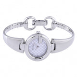 Gucci Guccissima Quartz Silver Dial Silver Steel Strap Watch For Women - YA134511 Buy Now By Gucci