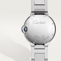 Cartier Ballon Bleu De Cartier Silver Dial Silver Steel Strap Watch for Women - W69011Z4 Buy Now By Cartier