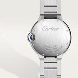 Cartier Ballon Bleu De Cartier Silver Dial Silver Steel Strap Watch for Women - W69011Z4 Buy Now By Cartier