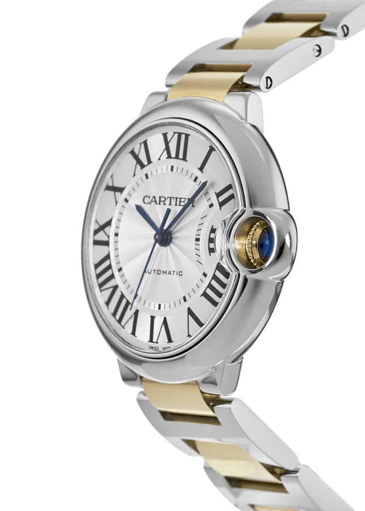 Cartier Ballon Bleu de Cartier Silver Dial Two Tone Steel Strap Watch for Women - W2BB0030 Buy Now By Cartier