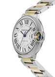 Cartier Ballon Bleu de Cartier Silver Dial Two Tone Steel Strap Watch for Women - W2BB0030 Buy Now By Cartier