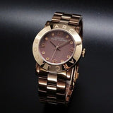 Marc Jacobs Amy Grey Dial Two Tone Steel Strap Watch for Women - MBM3195 Buy Now By Marc Jacobs