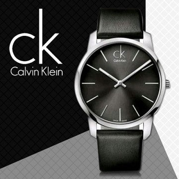 Calvin Klein City Black Dial Black Leather Strap Watch For Women - K2G23107 Buy Now By Calvin Klein