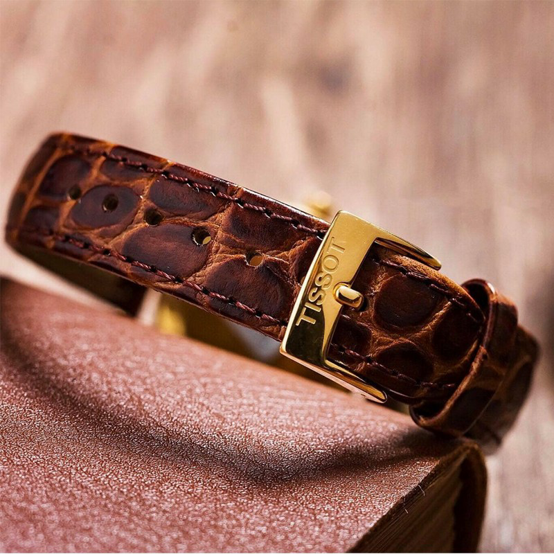 Tissot Everytime Desire Small White Dial Maroon Leather Strap Watch For Women - T109.210.36.031.00 Buy Now By Tissot