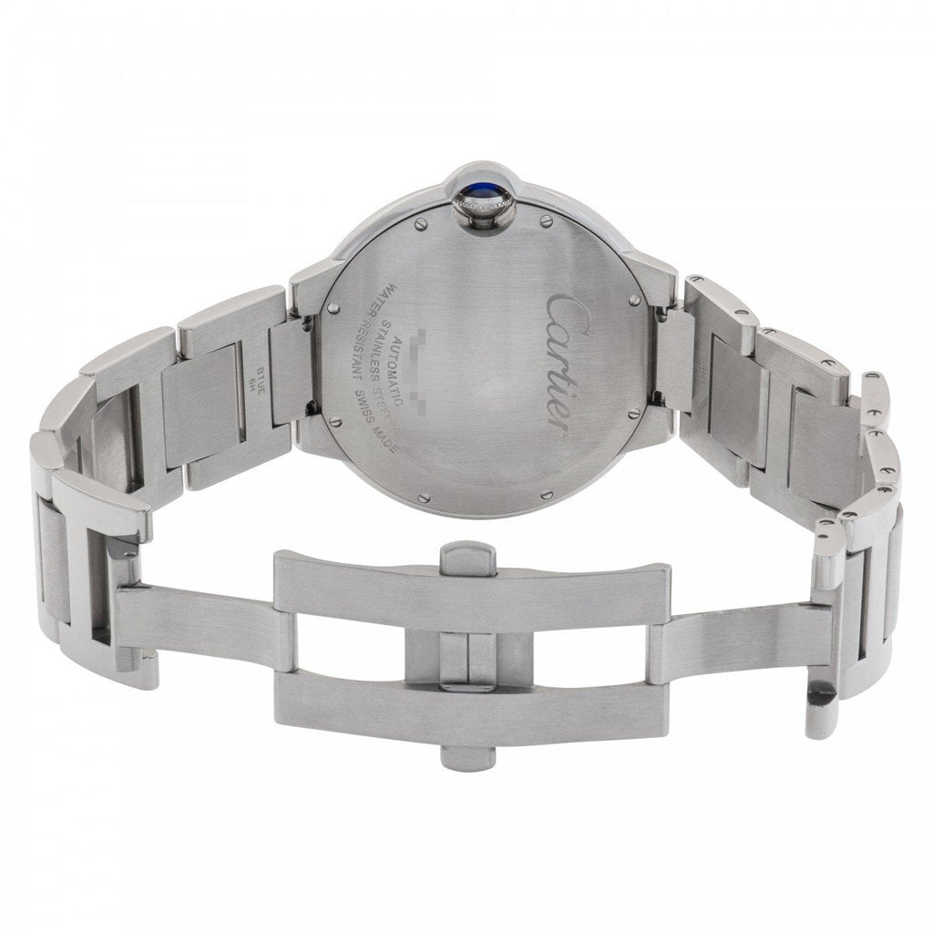 Cartier Ballon Bleu De Cartier Silver Dial Silver Steel Strap Watch for Men - WSBB0049 Buy Now By Cartier