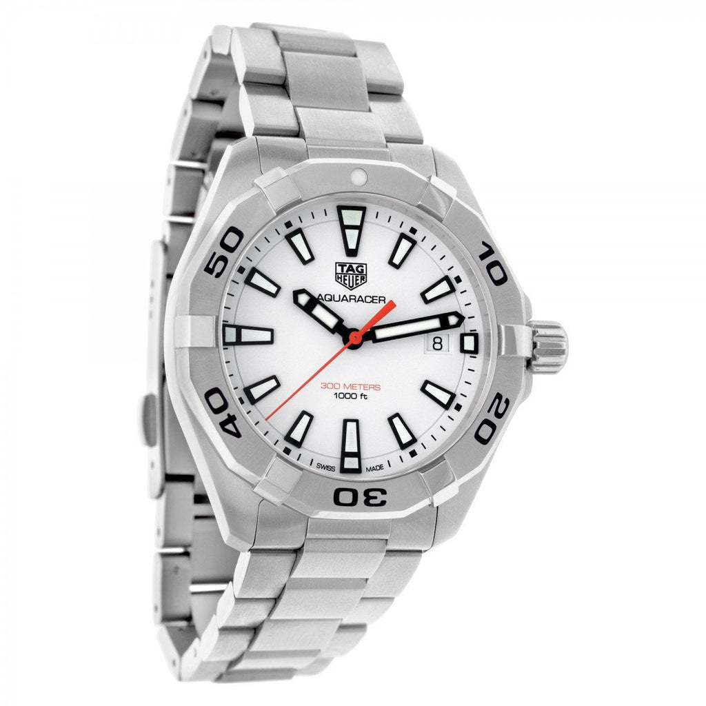 Tag Heuer Aquaracer White Dial Watch for Men - WBD1111.BA0928 Buy Now By Tag Heuer