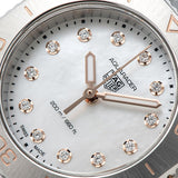 Tag Heuer Aquaracer Professional 200 Quartz Diamonds White Dial Silver Steel Strap Watch for Women - WBP1450.BA0622 Buy Now By Tag Heuer