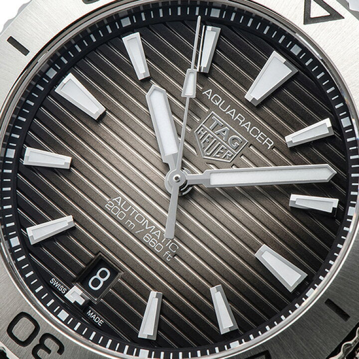 Tag Heuer Aquaracer Professional 200 Automatic Black Dial Silver Steel Strap Watch for Men - WBP2110.BA0627 Buy Now By Tag Heuer