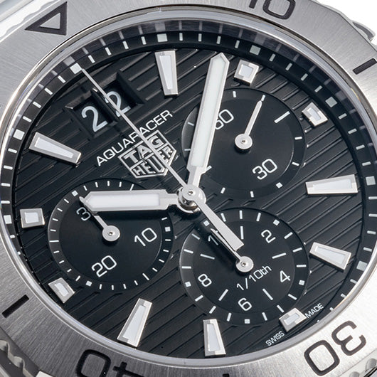Tag Heuer Aquaracer Professional 200 Date Black Dial Silver Steel Strap Watch for Men - CBP1110.BA0627 Buy Now By Tag Heuer