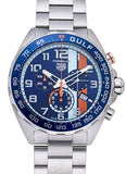 Tag Heuer Formula 1 Gulf Edition Chronograph Blue Dial Silver Steel Strap Watch for Men - CAZ101AT.BA0842 Buy Now By Tag Heuer