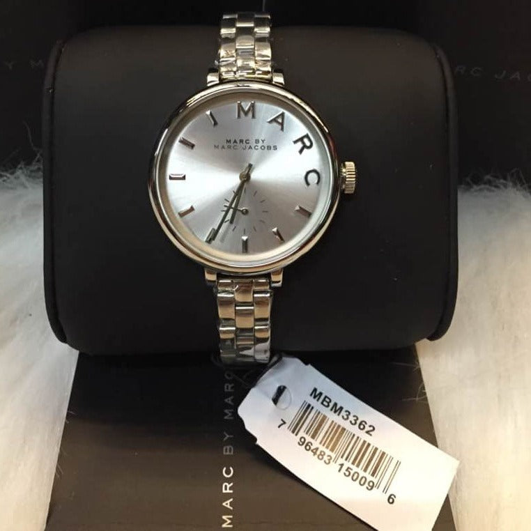Marc Jacobs Sally Silver Dial Silver Steel Strap Watch for Women - MBM3362 Buy Now By Marc Jacobs