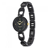 Coach Park Swarovski Crystals Black Dial Black Steel Strap Watch for Women - 14503564 Buy Now By Coach