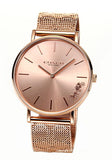 Coach Perry Rose Gold Dial Rose Gold Mesh Bracelet Watch for Women - 14503343 Buy Now By Coach