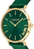 Coach Green Dial Green Leather Strap Watch for Women - 14503383 Buy Now By Coach