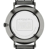 Coach Charles Black Dial Grey Mesh Bracelet Watch for Men - 14602145 Buy Now By Coach