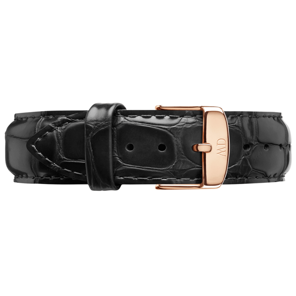 Daniel Wellington Dapper Reading White Dial Black Leather Strap Watch For Men - DW00100107 Buy Now By Daniel Wellington