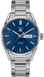 Tag Heuer Carrera Automatic Blue Dial Silver Steel Strap Watch for Men - WAR201E.BA0723 Buy Now By Tag Heuer