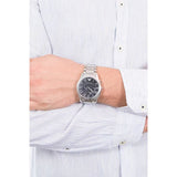 Emporio Armani Valente Chronograph Quartz Black Dial Silver Steel Strap Watch For Men - AR11083 Buy Now By Emporio Armani