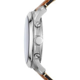 Fossil Grant Chronograph Blue Dial Brown Leather Strap Watch for Men - FS5184 Buy Now By Fossil