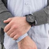 Maserati Traguardo Chronograph Black Dial Black Rubber Strap Watch For Men - R8871612004 Buy Now By Maserati