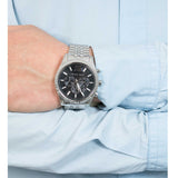Michael Kors Lexington Chronograph Black Dial Black Steel Strap Watch For Men - MK8602 Buy Now By Michael Kors