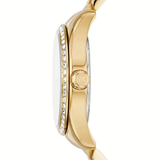 Michael Kors Lexington Mother of Pearl White Dial Gold Steel Strap Watch for Women - MK1079 Buy Now By Michael Kors