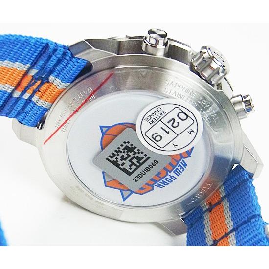 Tissot Quickster Chronograph NBA New York Kicks White Dial Multicolored Nato Strap Watch For Men - T095.417.17.037.06 Buy Now By Tissot