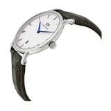 Daniel Wellington Dapper York Quartz White Dial Dark Brown Leather Strap Watch For Women - DW00100097 Buy Now By Daniel Wellington