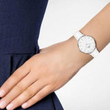 Daniel Wellington Petite Bondi White Dial White Leather Strap Watch For Women - DW00100190 Buy Now By Daniel Wellington