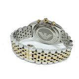 Emporio Armani Classic Chronograph White Dial Two Tone Steel Strap Watch For Men - AR0396 Buy Now By Emporio Armani