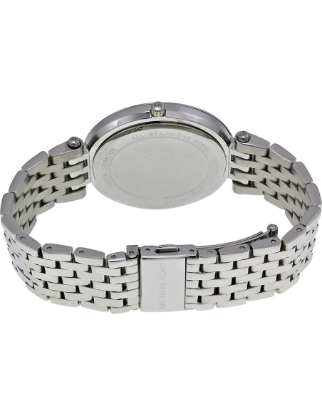 Michael Kors Darci Crystal Pink Dial Silver Stainless Steel Strap Watch for Women - MK3352 Buy Now By Michael Kors