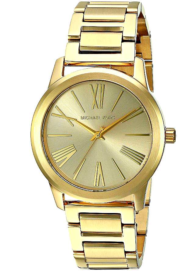 Michael Kors Hartman Quartz Gold Dial Gold Steel Strap Watch For Women - MK3490 Buy Now By Michael Kors