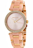 Michael Kors Delray Rose Gold Dial Rose Gold Steel Strap Watch for Women - MK4322 Buy Now By Michael Kors