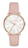 Michael Kors Pyper Quartz White Dial Pink Leather Strap Watch For Women - MK2741 Buy Now By Michael Kors