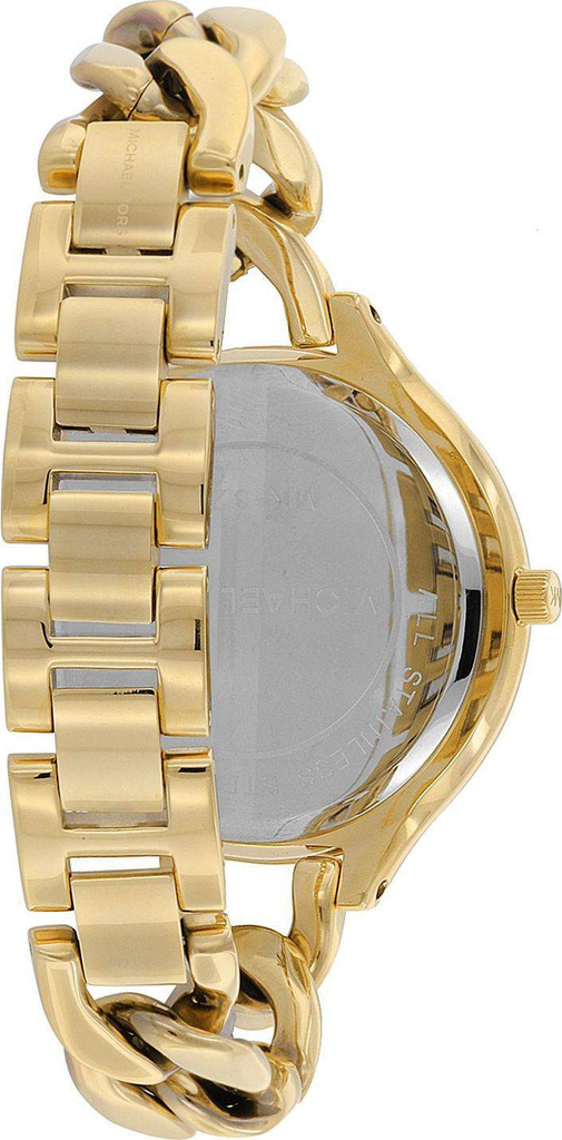 Michael Kors Runway Gold Dial Gold Steel Strap Watch for Women - MK3222 Buy Now By Michael Kors