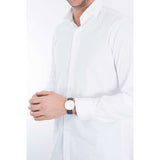 Emporio Armani Dress Quartz White Dial Brown Leather Strap Watch For Men - AR11011 Buy Now By Emporio Armani