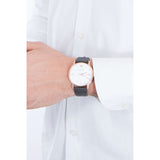 Emporio Armani Dress Quartz White Dial Brown Leather Strap Watch For Men - AR11011 Buy Now By Emporio Armani