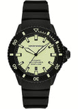 Emporio Armani Sea Explorer Automatic Yellow Dial Black Silicone Strap Watch For Men - AR60085 Buy Now By Emporio Armani