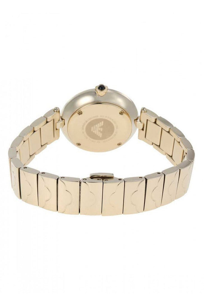 Emporio Armani Arianna Mother of Pearl Dial Gold Steel Strap Watch For Women - AR11198 Buy Now By Emporio Armani