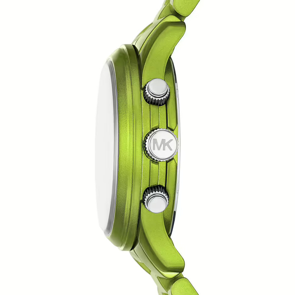 Michael Kors Runway Limited Edition Green Dial Green Steel Strap Watch for Women - MK7480LE Buy Now By Michael Kors