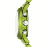 Michael Kors Runway Limited Edition Green Dial Green Steel Strap Watch for Women - MK7480LE Buy Now By Michael Kors