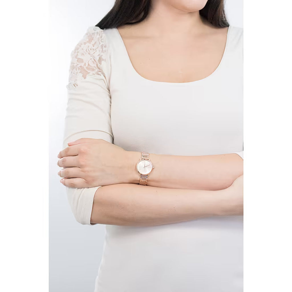 Michael Kors Portia Analog Quartz Rose Gold Dial Rose Gold Steel Strap Watch For Women - MK3839 Buy Now By Michael Kors